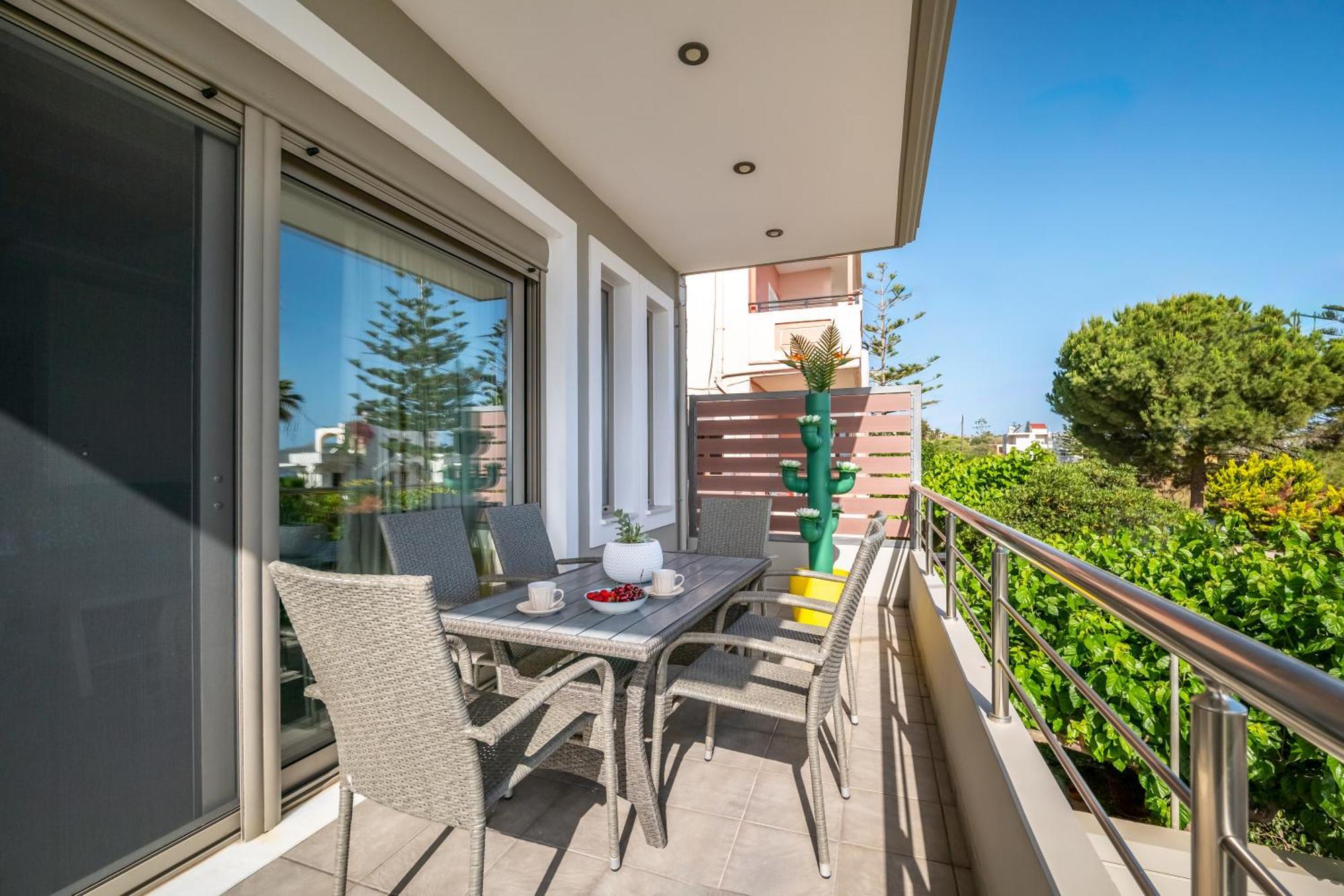 Aria Sea View, Chania Stalós Exteriér fotografie