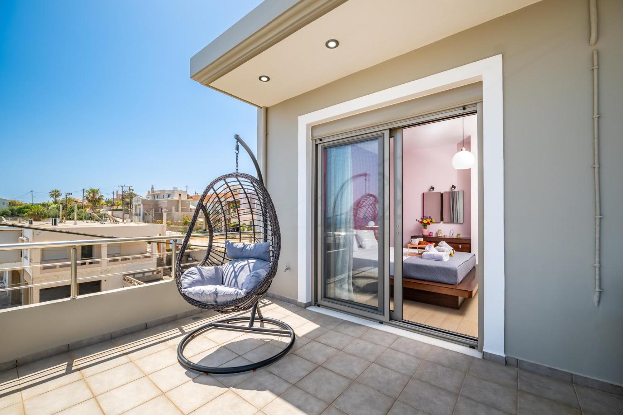 Aria Sea View, Chania Stalós Exteriér fotografie