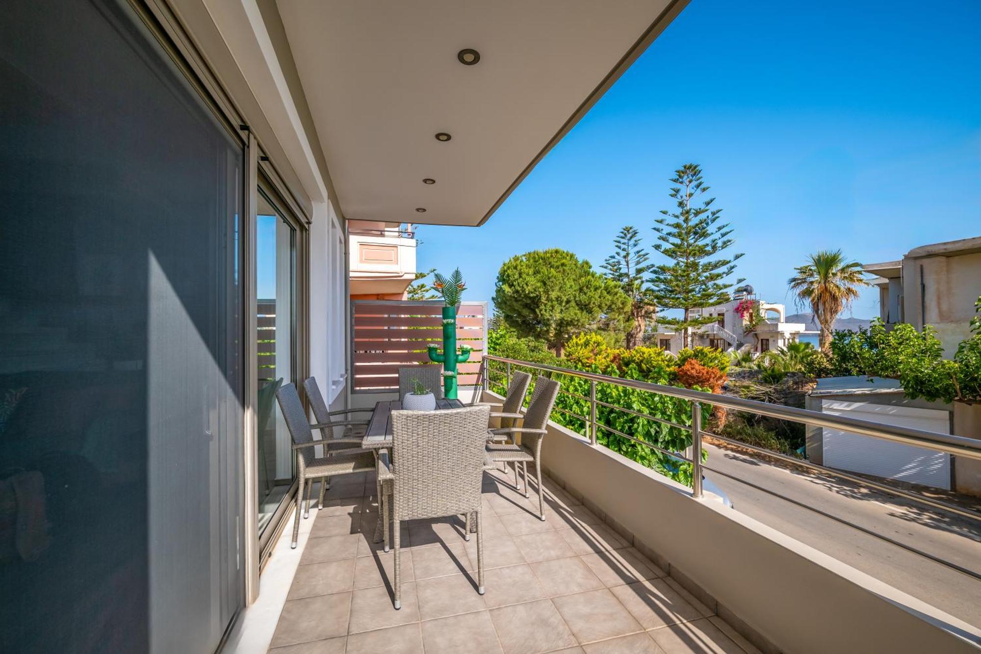 Aria Sea View, Chania Stalós Exteriér fotografie
