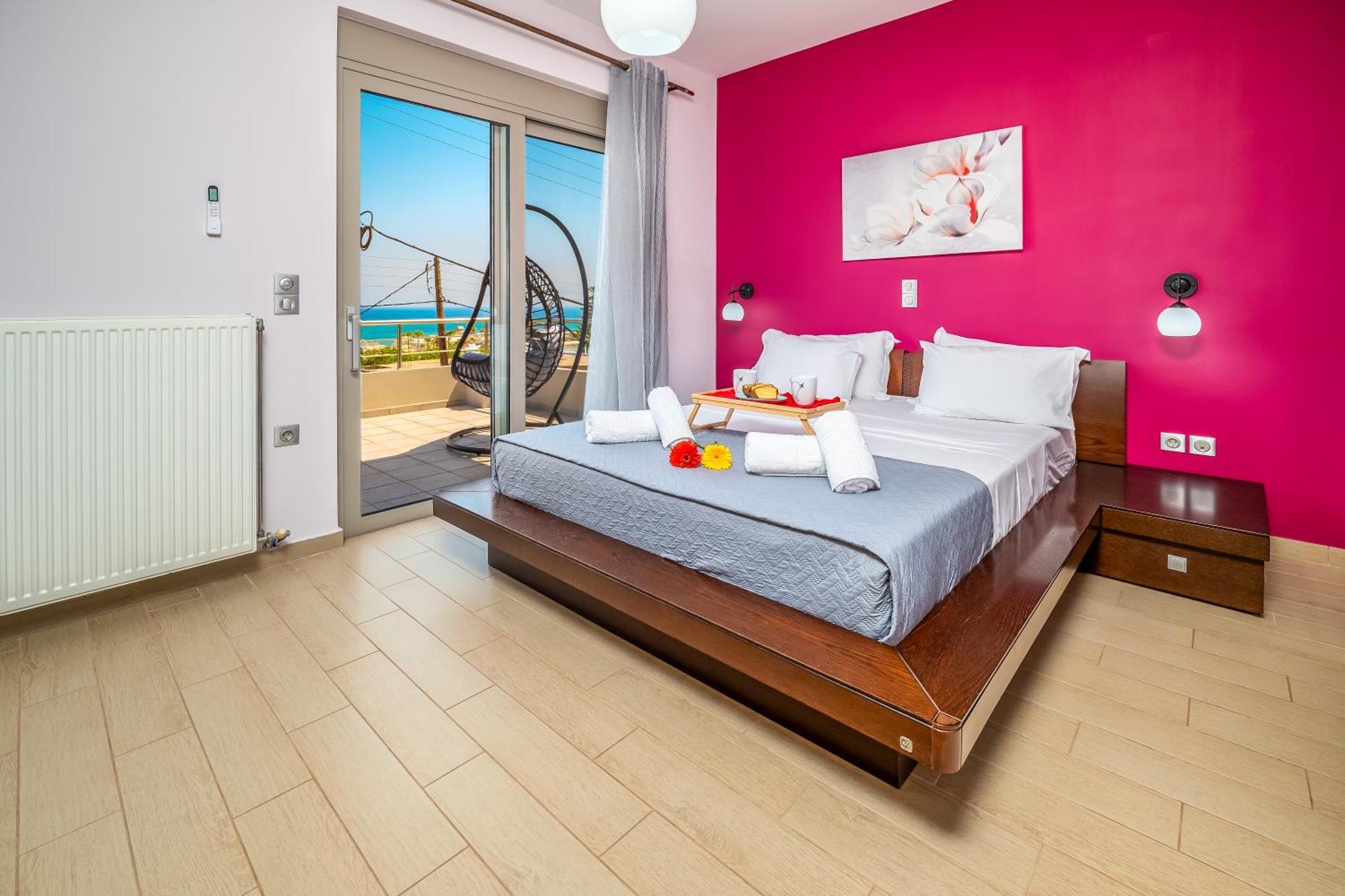 Aria Sea View, Chania Stalós Exteriér fotografie