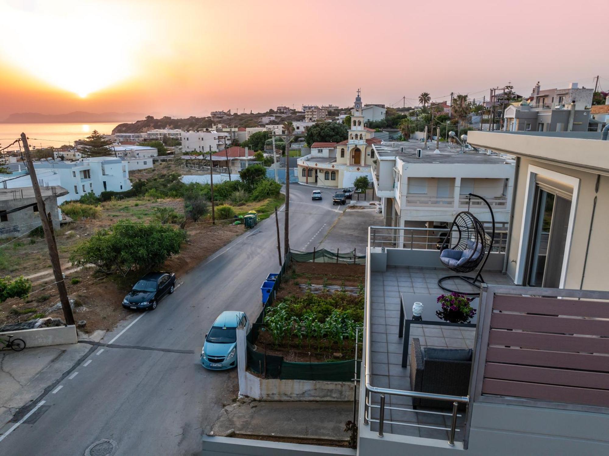 Aria Sea View, Chania Stalós Exteriér fotografie