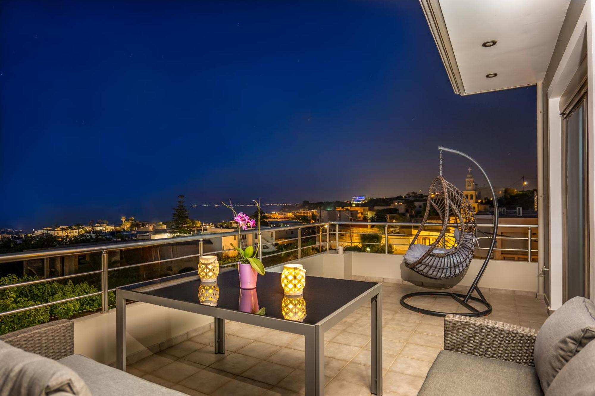 Aria Sea View, Chania Stalós Exteriér fotografie