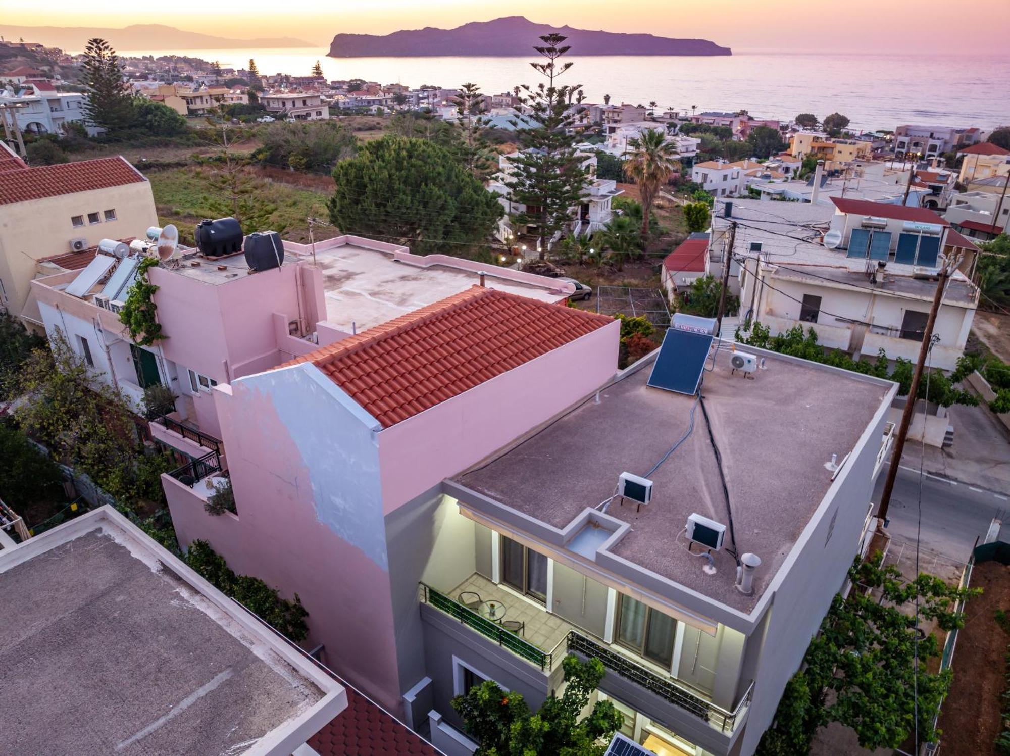 Aria Sea View, Chania Stalós Exteriér fotografie