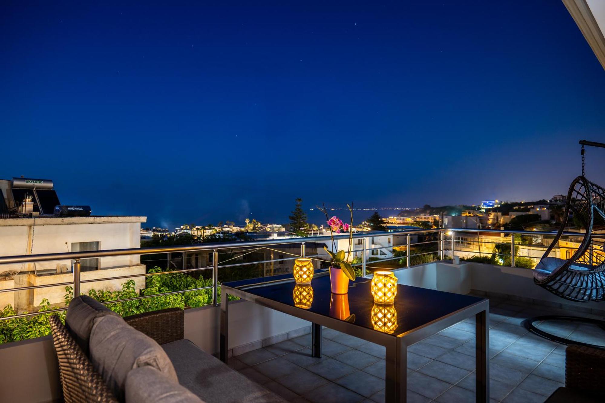 Aria Sea View, Chania Stalós Exteriér fotografie